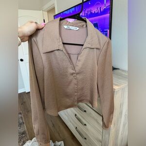 Zara Women's Button-Down Shirt